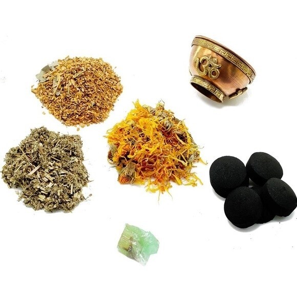 NEW Ethereal Escents Spiritual Cleansing Wellness + Balance Smudge Kit House - Picture 2 of 7